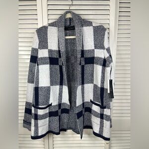 Preswick‎ & Moore Open Front Cardigan Size PM